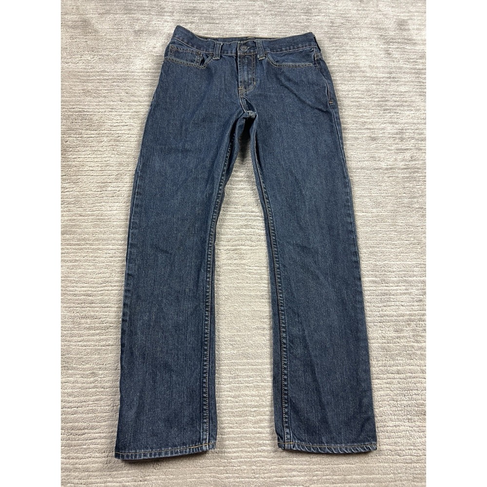 Bullhead Denim Co Jeans Mens 29X30 Slim Fit Dark Wash Straight Leg Cotton‎